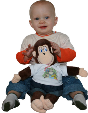 The original Chunky Monkey doll