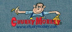 Chunky Monkey logo shirt